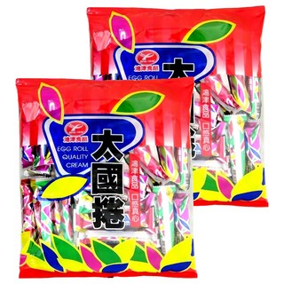 鴻津太國捲, 奶油蛋卷, 350g, 2袋