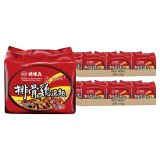味丹 味味A 排骨雞湯麵 90g, 60包