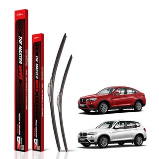 필터포유 더 마스터 실리콘 플랫 와이퍼 세트, BMW X3 F25 / BMW X4 F26