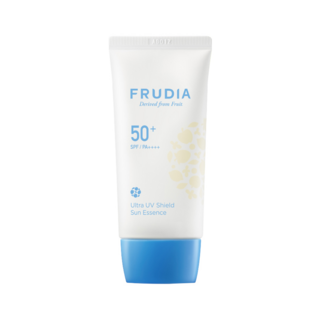 FRUDIA 鮮果水潤輕盈防曬霜 SPF50+ PA++++, 三重玻尿酸保濕, 專利植萃防護, 藍莓西印度櫻桃修護, 50g, 1條