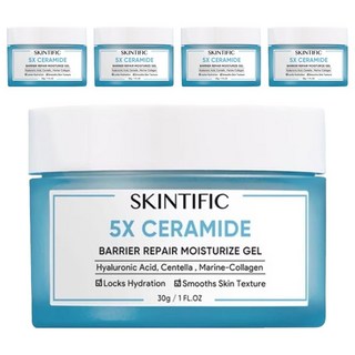 SKINTIFIC 5X 神經酰胺保濕乳霜, 30g, 5罐
