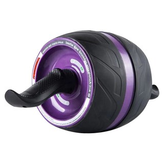 X-BIKE 晨昌 自動回彈健腹輪, XFE-N171, 紫色 + 黑色