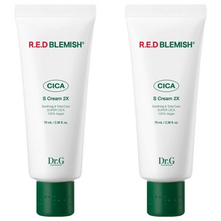Dr.G 積雪草臉部舒緩2X精華霜, 70ml, 2條
