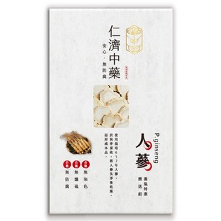 仁濟中藥 人蔘養氣特惠贈送組, 100g, 1盒