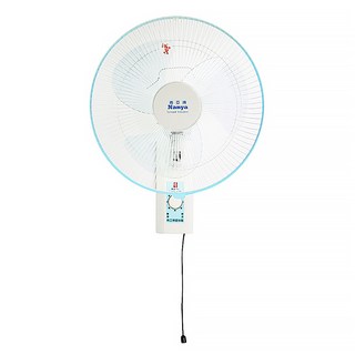 南亞牌 單拉式壁掛扇 14吋(44 x 30 x 55cm) 淺藍色 2.4kg 原廠保固, EF-1408A