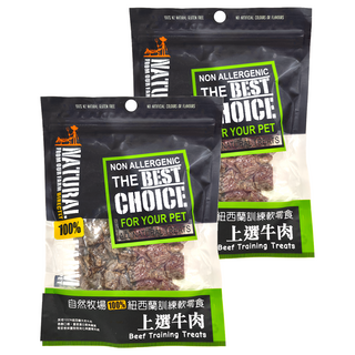 NATURAL FARM 自然牧場 紐西蘭天然零食, 上選牛肉, 180g, 2包