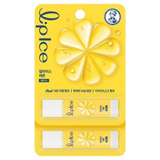 립아이스 립밤, 레몬향, 3.5g, 2개