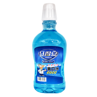 牙得安 專業護理漱口水, 沁涼清新薄荷配方, 無酒精添加, 6歲以上兒童適用, 680ml, 1瓶