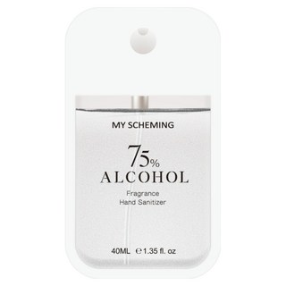 75%香氛酒精洗手噴霧 優雅花語, 40ml, 1個