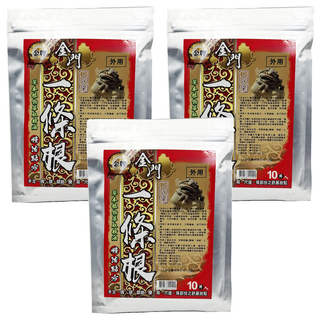 上辰堂 金門一條根精油貼布, 草本植物萃取, 溫和舒緩, 呵護您的肌膚, 10片, 3包