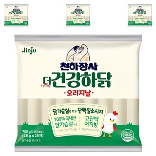 건강하닭 오리지날 소시지, 700g, 4개