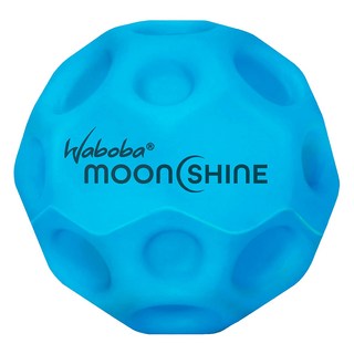 Waboba 發光月球彈力球，6cm，藍色，5歲以上，1個