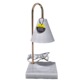 大理石融蠟燈 調光款, 霧面白 + 白大理石