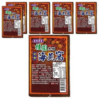 自然原素 桂圓黑糖海燕窩, 290g, 1個, 6包