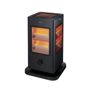 Kinyo 五面取暖直立式電暖器 黑色, EH-838