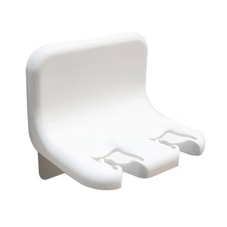 Easy Cleaning Solution 潔田屋 潔白系列牙刷架 安裝簡易 收納輕鬆便利, 白色, 1個