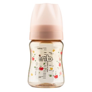 inb 2合1 PPSU奶瓶, 無奶嘴, Beige Pink, 200ml, 1入