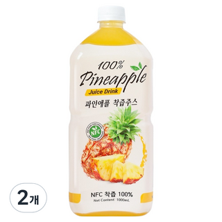 PharmoVit 鮮榨鳳梨汁, 1L, 2個