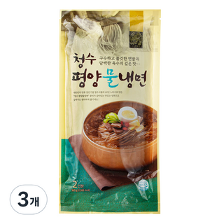 CHOUNGSOO FOOD 平壤水冷麵, 360g, 3個