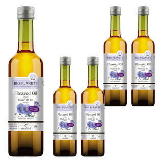 BIO PLANETE 碧歐星球 天然初榨亞麻仁油, 250ml, 5瓶