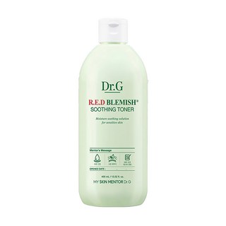 Dr. G R.E.D Blemish 舒膚化妝水，保濕鎮靜，舒緩乾燥肌膚，敏感肌適用, 400ml, 1瓶