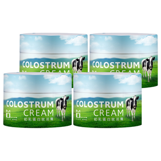 MOMUS 初乳蛋白賦活霜, 3大專利X5重保濕 更水嫩, 30ml, 4罐