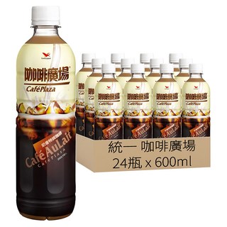 統一 咖啡廣場 奶香特調咖啡, 600ml, 24瓶