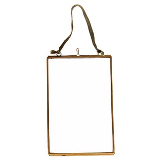 Rex LONDON 掛式復古黃銅相框 畫框 203g, 1個