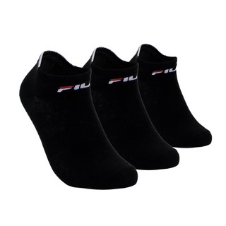 FILA 斐樂 簡約線條運動短襪 3雙入