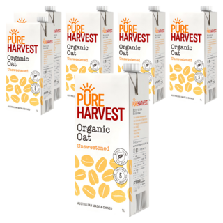 PURE HARVEST 囍瑞 澳洲有機燕麥奶, 1L, 6瓶