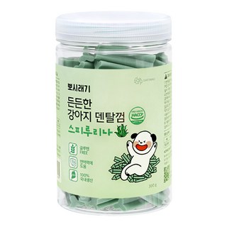 뽀시래기 든든한 강아지 덴탈껌, 스피루리나, 300g, 1개