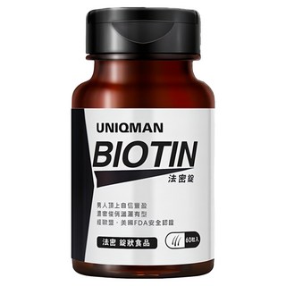 UNIQMAN 優仕曼 法密錠, 60顆, 1罐