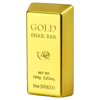 The Saem 得鮮 黃金蝸牛潔面皂 100g, 1個