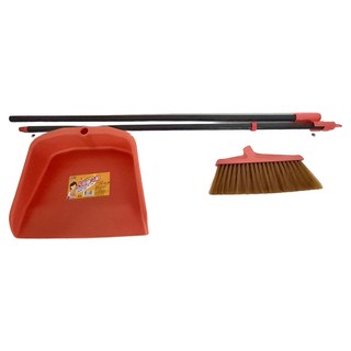 巧用 畚斗組, 輕便有效率, 有效清除地板灰塵、毛髮, 顏色隨機, 1組