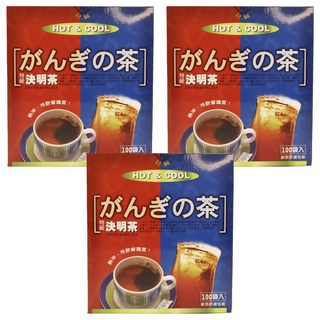 永發茗茶 特級決明茶, 4.5g, 100包, 3盒