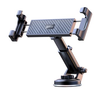 Mcdodo 麥多多 超強系列 汽車後座 手機 平板 伸縮支架, 適用4.7-12.9吋, 360°萬向球, 黑色, 1個