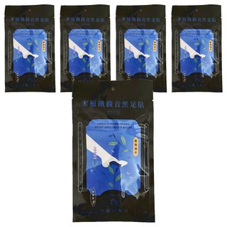 DR.GRANDMA 阿嬤的配方 木柵鐵觀音黑足貼 腳酸適用,5個, 1入