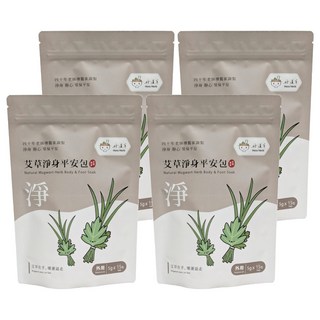 好漢草 艾草淨身平安包 15包, 75g, 4袋