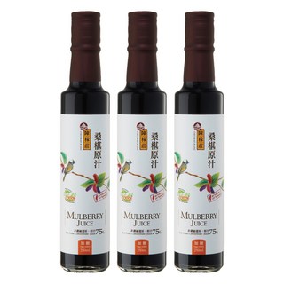 陳稼莊 桑椹原汁 加糖, 250ml, 3瓶