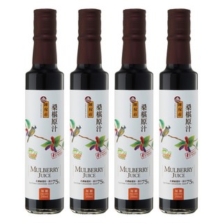 陳稼莊 桑椹原汁 加糖, 250ml, 4瓶