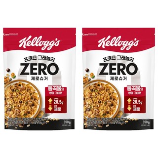 Kellogg's 家樂氏 零糖蛋白質格蘭諾拉麥片, 2個, 350g