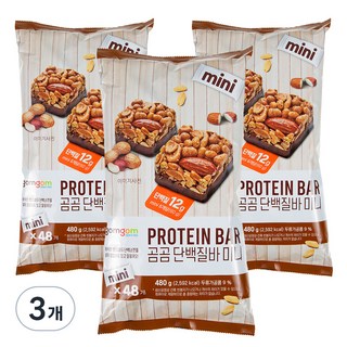 Gomgom 蛋白質棒迷你尺寸, 3個, 480g