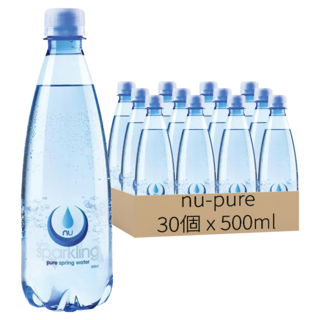 nu-pure 氣泡水, 500ml, 30個