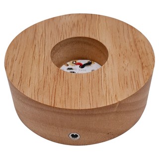 A-ONE USB 七彩 LED燈底座 木頭色 140g, 1個