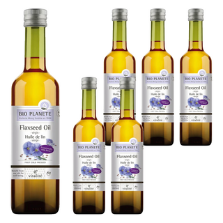 BIO PLANETE 碧歐星球 天然初榨亞麻仁油, 250ml, 6瓶