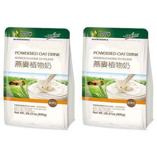 健康時代 燕麥植物奶 微糖, 800g, 2包