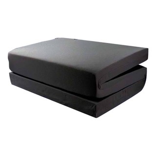 BEARBED 熊棉吸濕排汗三折透氣床墊 180 x 90cm 8cm 黑色