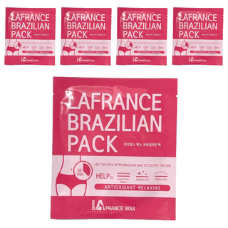 LA FRANCE WAX 私密處專用面膜 私密肌保養 深層保濕 水嫩透亮 私密護膚推薦, 5入