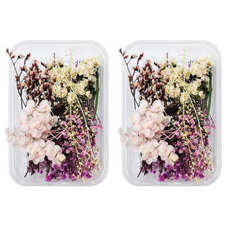 A-ONE 匯旺乾燥花 A09 粉白黛綠 1個