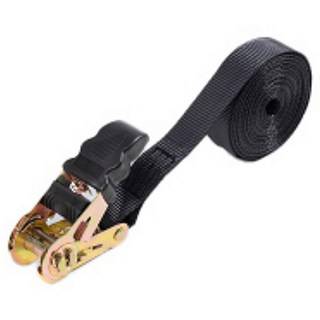 貨物綑綁帶拉緊器 長度1m-8m 寬度4mm 按扣式/布猴 滌綸材質, 8 x 25mm, 1個